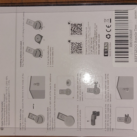 Digital Thermo-Hygrometer for Reptiles - Picture 4 of 7